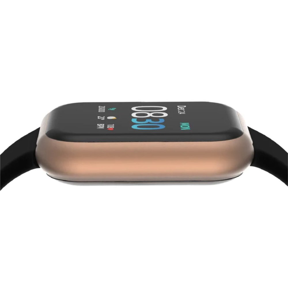 NWT iTouch Air 3, 40mm Rose Gold Case with Black Band Unisex Smartwatch - Picture 6 of 8